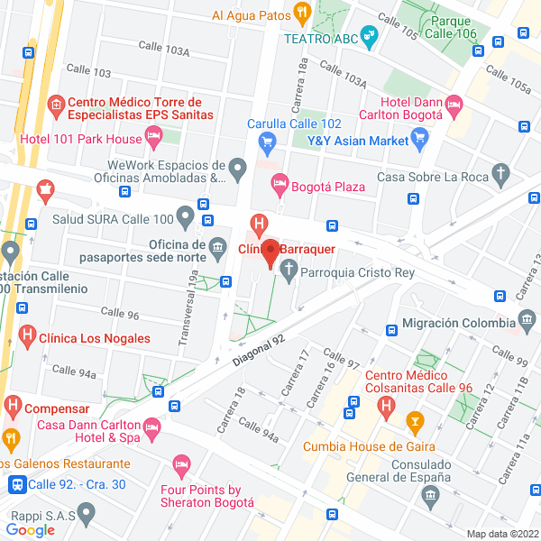 Mapa de Gi Retail Communication S.A.S