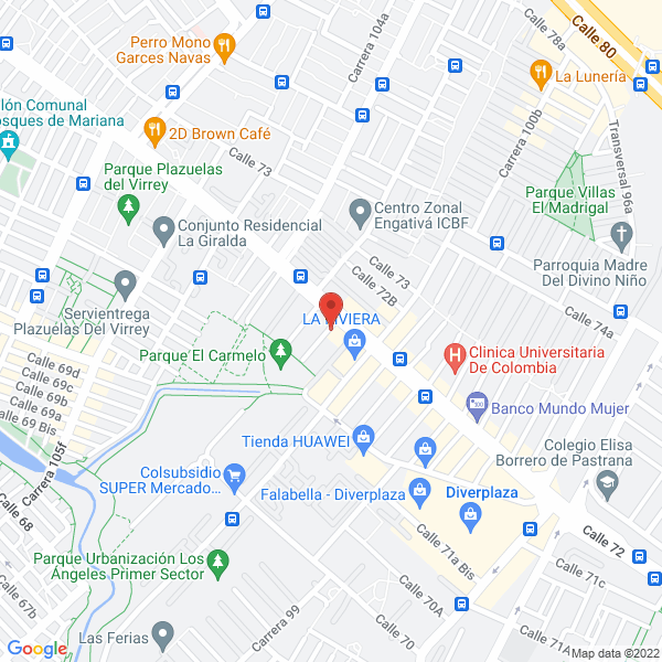 Mapa de Gii Gestión Integrada De Información S.A.S