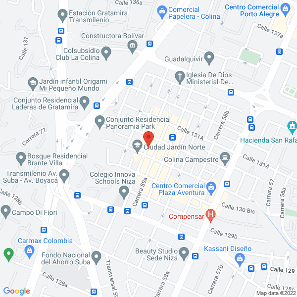 Mapa de Gisabad Ltda.