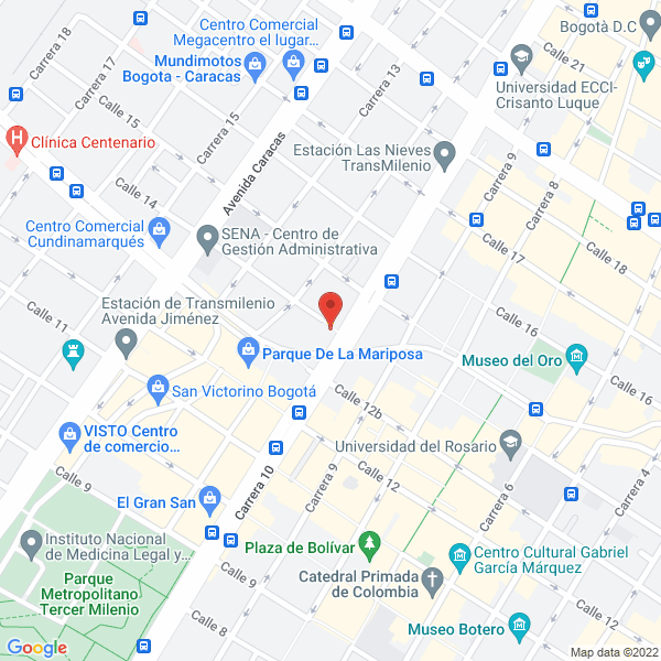 Mapa de Electrointegramos Ltda.