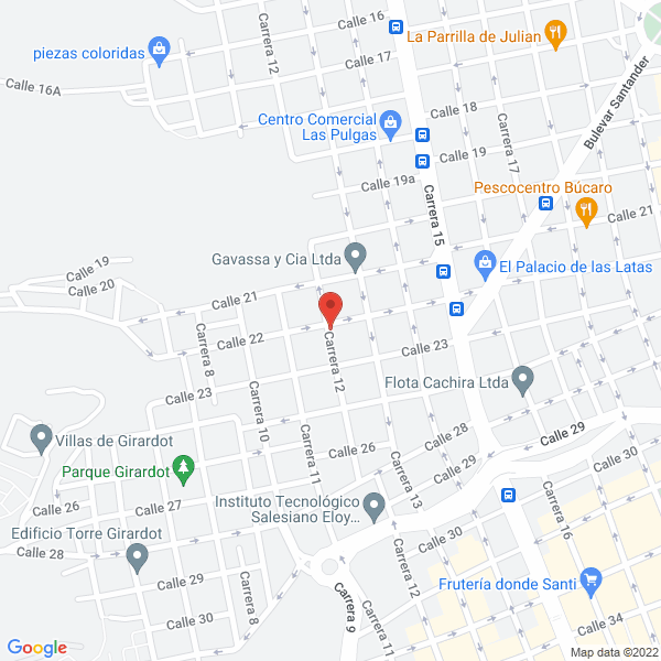 Map of Autopartes Gómez