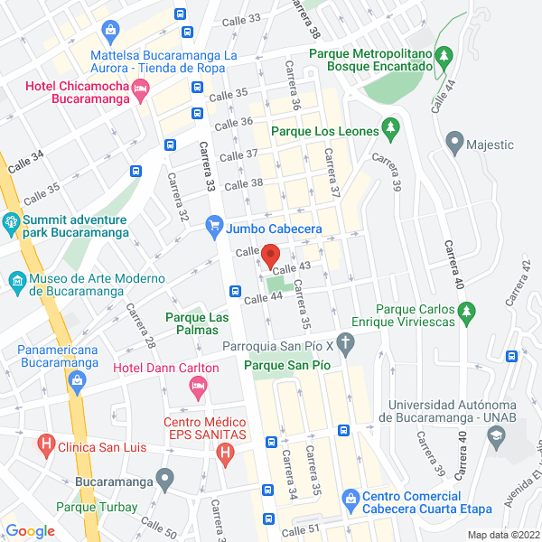 Map of Duarte Gabriel Alexander