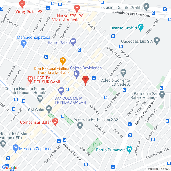 Mapa de Gahes Consultores Ltda.