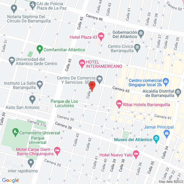 Map of Fotolito Suárez