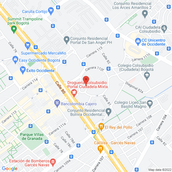 Mapa de Frama Cr Ltda.