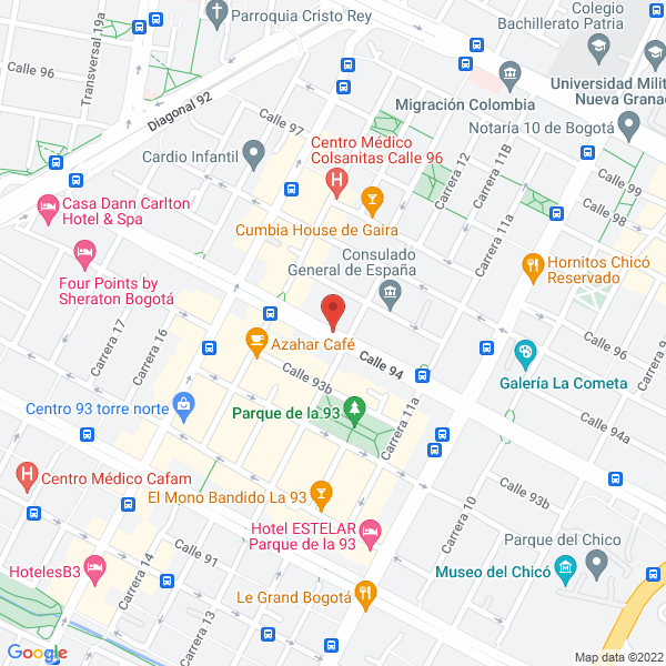 Mapa de Francast Asesores S.A.S.