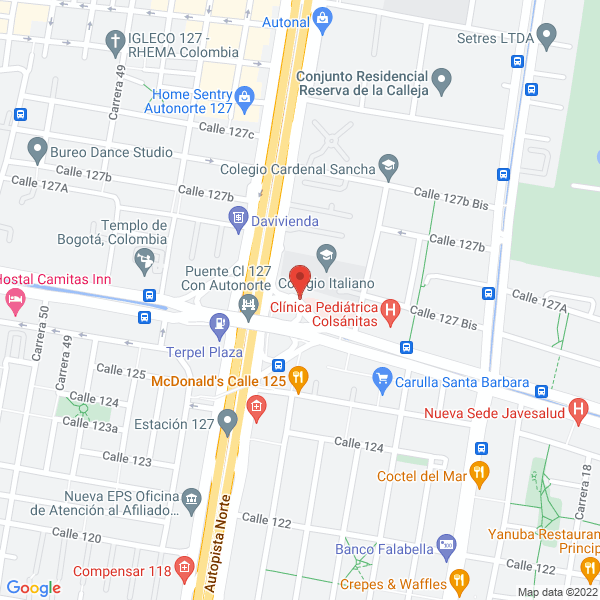 Mapa de Franco Rodríguez Fernando