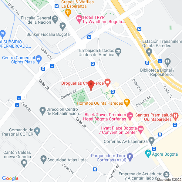 Mapa de Franja Vital Procesos Humanos S.A.S.