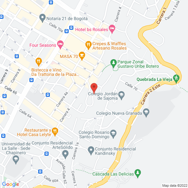 Mapa de Frenesi Films & Entertaiment S.A.S.