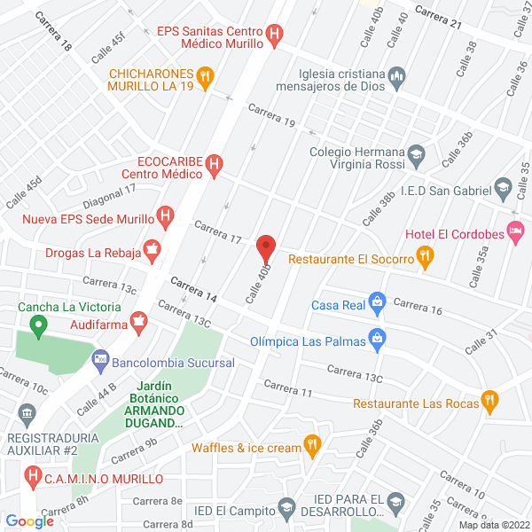 Map of Frutas Costacaribe S.A.S.