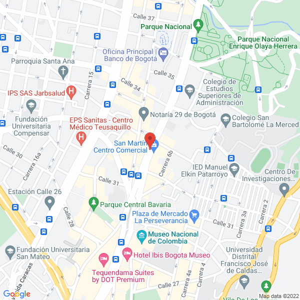 Mapa de Gómez & Díaz