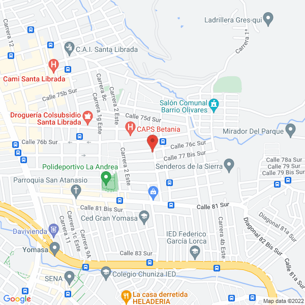 Mapa de Gómez Contreras Luz Mary