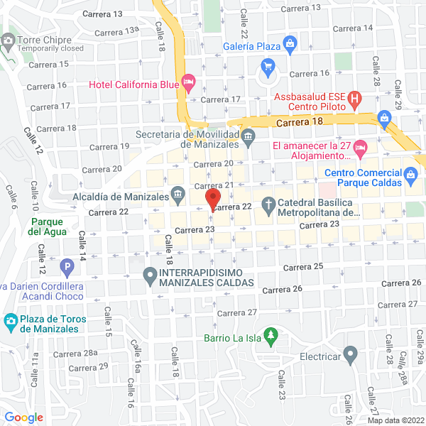 Map of Gómez Ocampo Francisco Javier