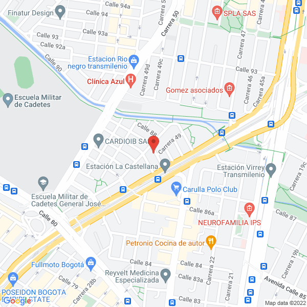 Mapa de Gordon Pro S.A.S.