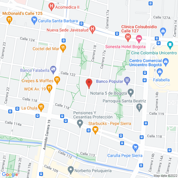 Mapa de Gr Consulting S.A.S.
