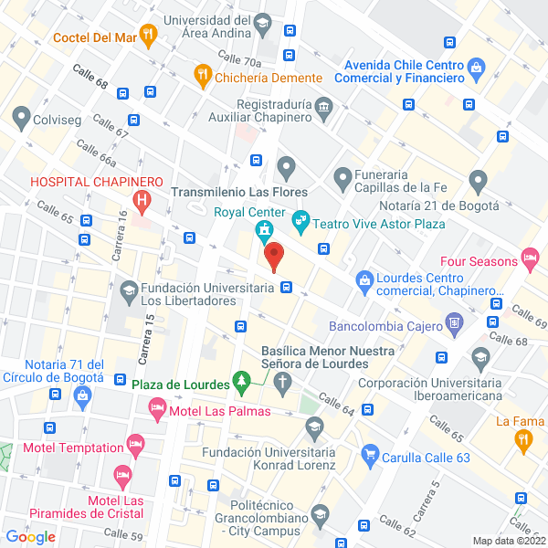 Mapa de Graficas Bacata S.A.S.