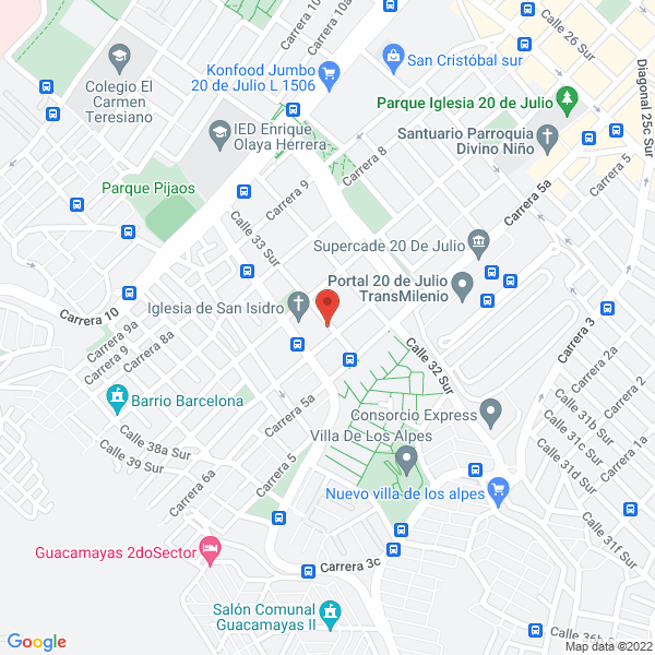 Mapa de Grafico Alternativo S.A.S.
