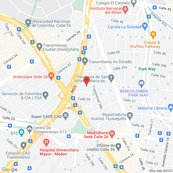 Mapa de Empocol Ltda. Abogados