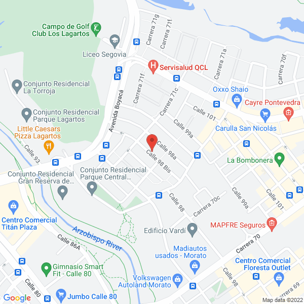 Mapa de Empresa Colombiana De Perforación