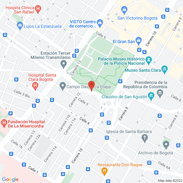 Mapa de Helados Tropicrem