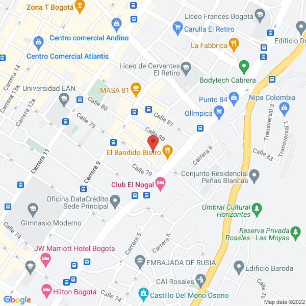Mapa de En Cuadro S.A.S.