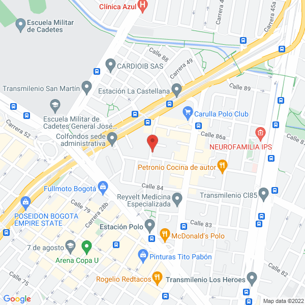 Mapa de En Scena Entretenimiento Y Producción S.A.S.
