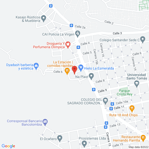 Map of Encurtidos Caprice