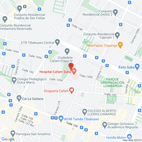 Mapa de Grupo Sibelos S.A.S.