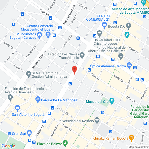 Mapa de Grupo Sigma Judicial S.A.S