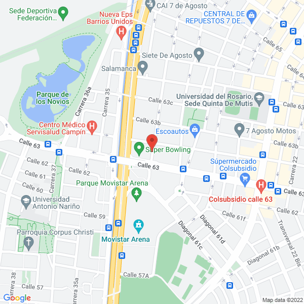 Mapa de Fundación Comunidad Catolica Sanate Tú
