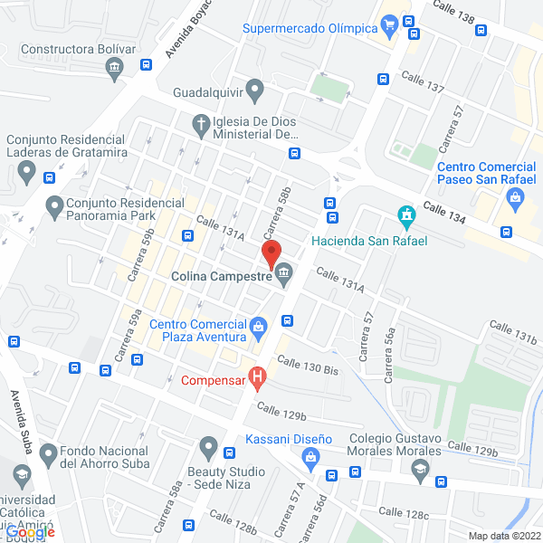 Mapa de Fundacion Creo
