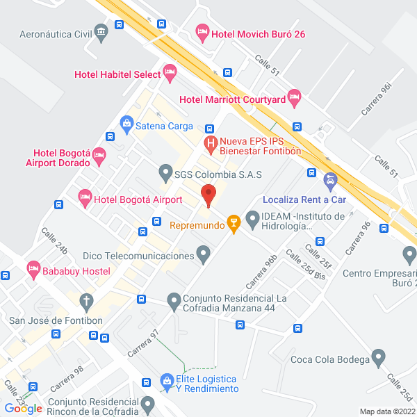 Mapa de Gsl Logistics Ltda.