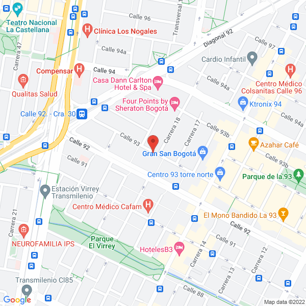 Mapa de Guau Pet Móvil