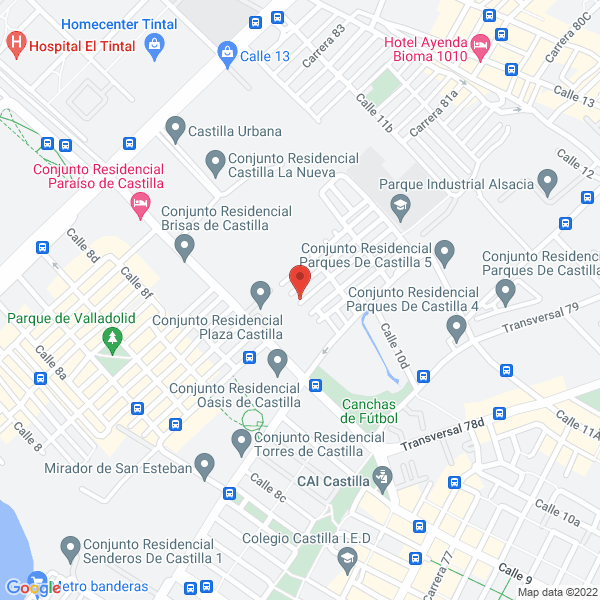 Mapa de Fitness Service Colombia S.A.S.