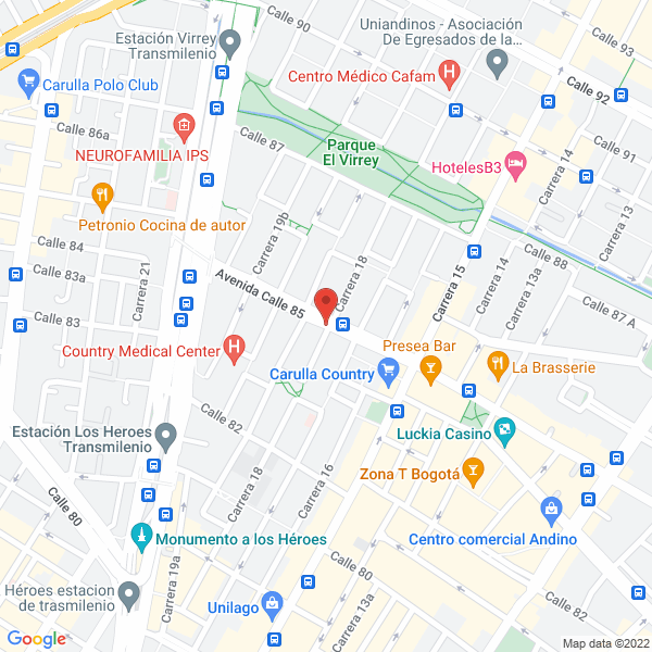 Mapa de Florcenter Ltda