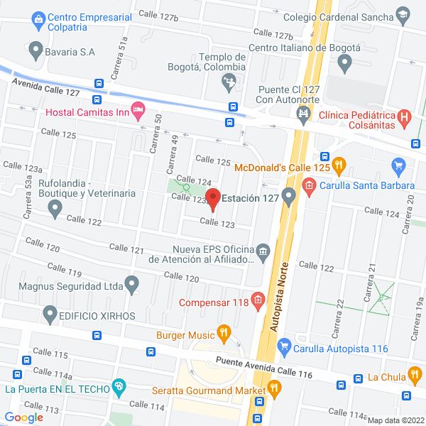 Mapa de Flórez Miranda Guillermo