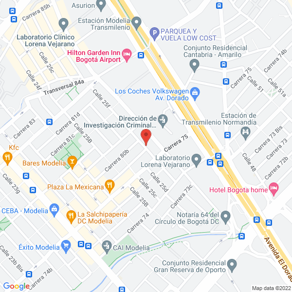 Mapa de Gloria Stella Ruiz Avila S.A.S.