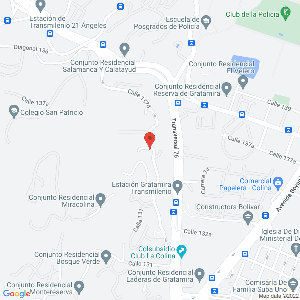 Mapa de Gnj S.A.S.