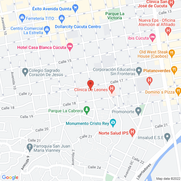 Map of Fundación Social J.J. Pita