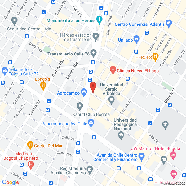 Mapa de Hmr Asociados Ltda.