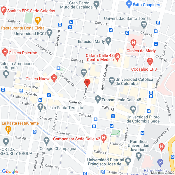 Mapa de Hogar El Rosalito Instituto De Educación Especial