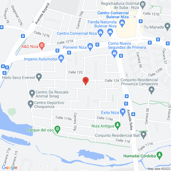 Mapa de Hogar Mi Casa Nuestra Señora Del Rosario