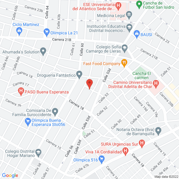 Map of Home Portatil