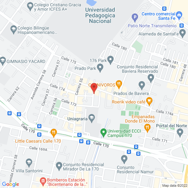 Mapa de Hts & High Tech Solutions S.A.S.