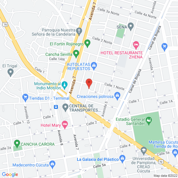 Map of Hyundamautos