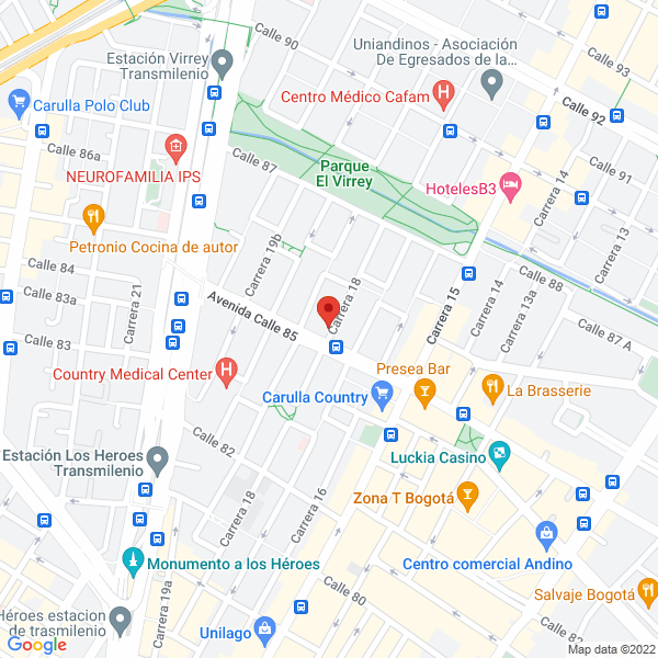 Mapa de I. Brokers Ltda