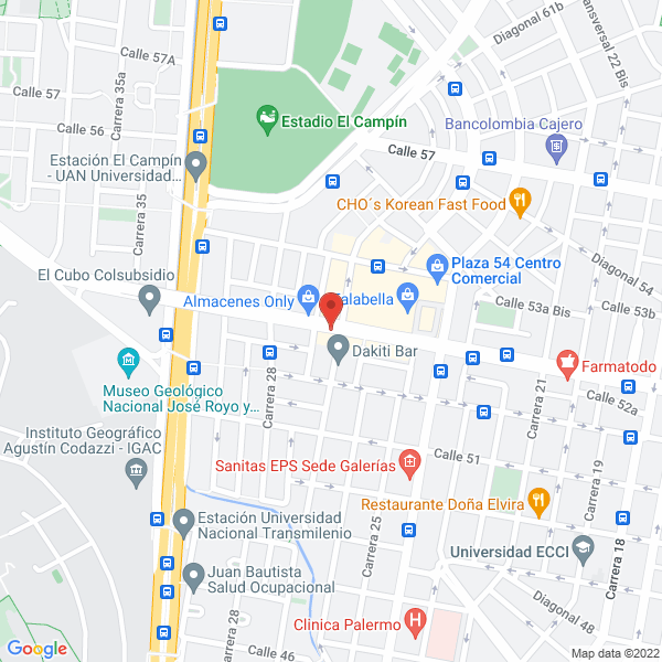 Mapa de I.P.C. Ltda