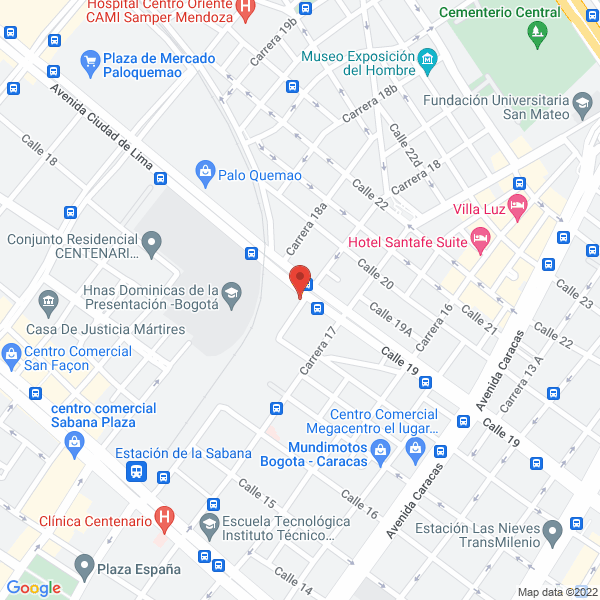 Mapa de Hr Publicidad