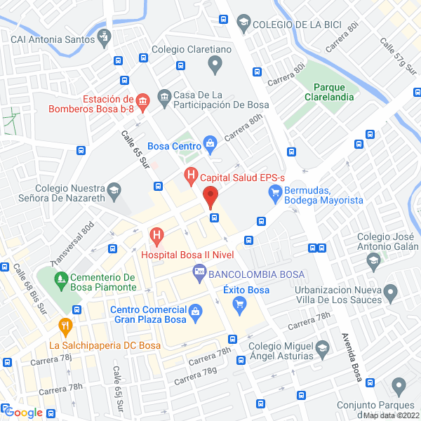 Mapa de Huevos Ite