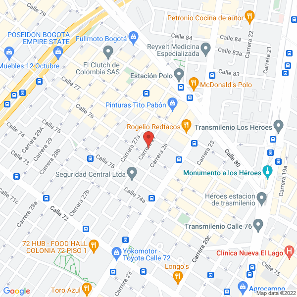 Mapa de Hunibor S.A.
